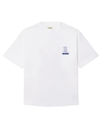Woodbird - WBBalo Tiger T-shirt - White